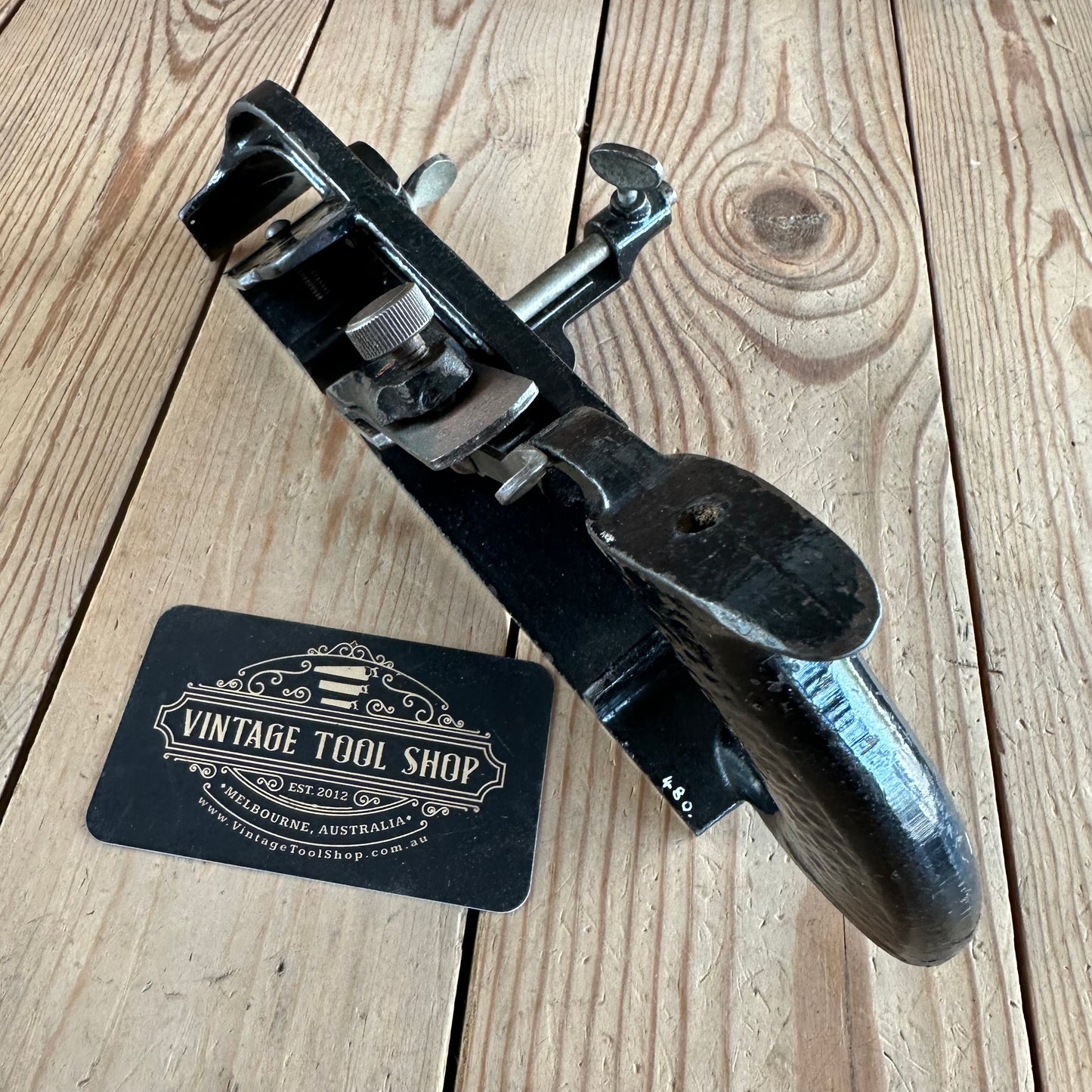 N1325 Vintage STANLEY England No.78 Duplex RABBET rebate plane