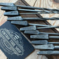 H2516 Vintage BOXED mixed set of 10 x CLEVELAND style wood drill BITS brace BIT set