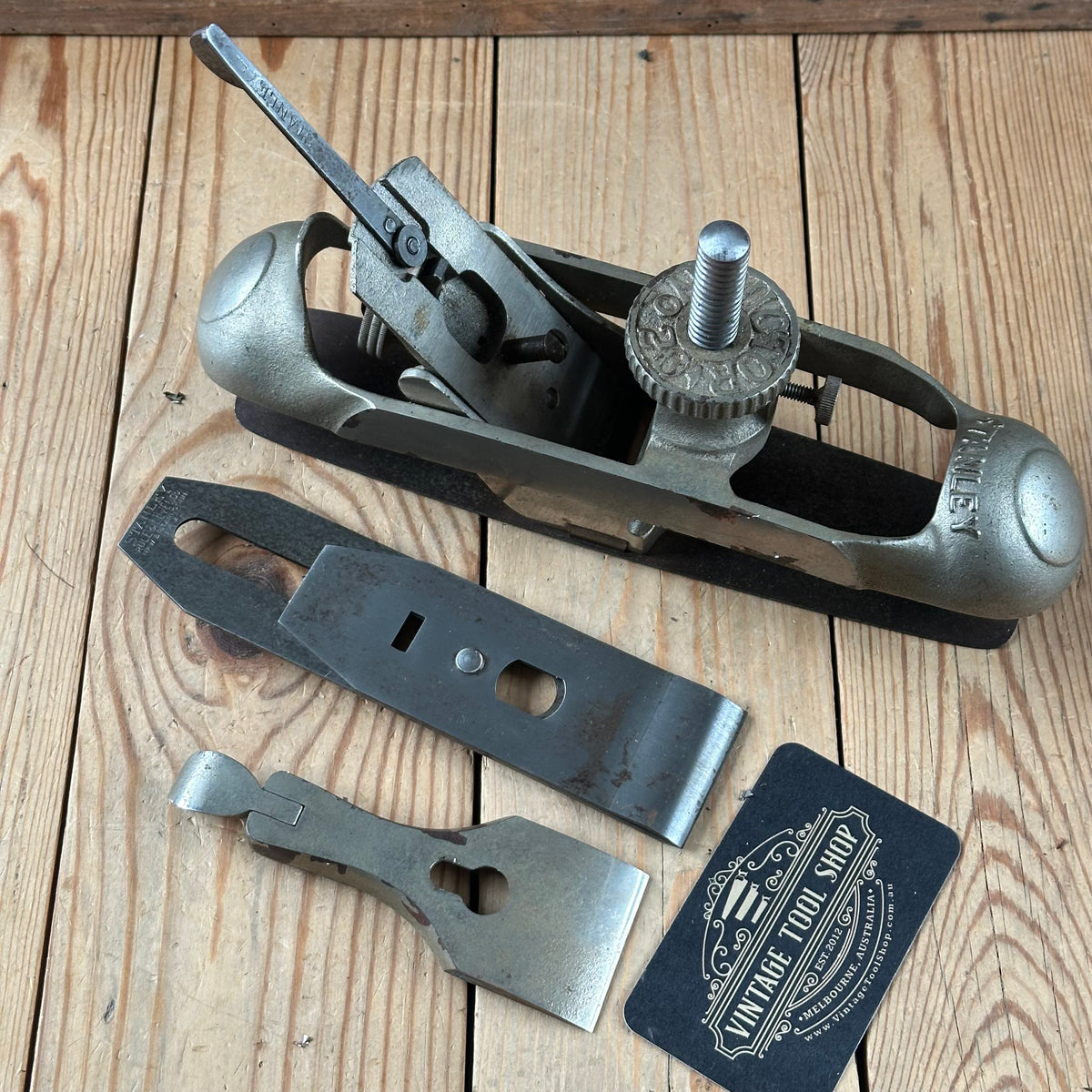H2613 AWESOME ! Vintage STANLEY USA No:20 VICTOR Compass CIRCULAR Plane