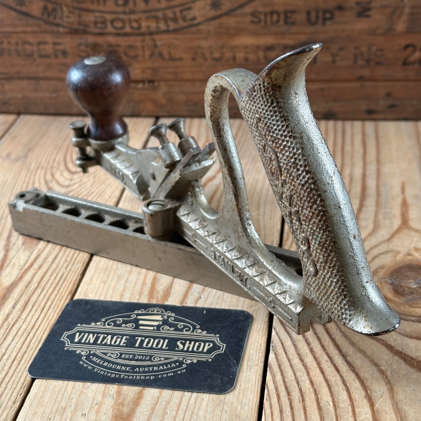 N1046 Antique STANLEY USA No.49 Tongue & Groove PLANE S casting