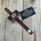 H1960 Vintage CLAY of England Rosewood and BRASS Mortise GAUGE