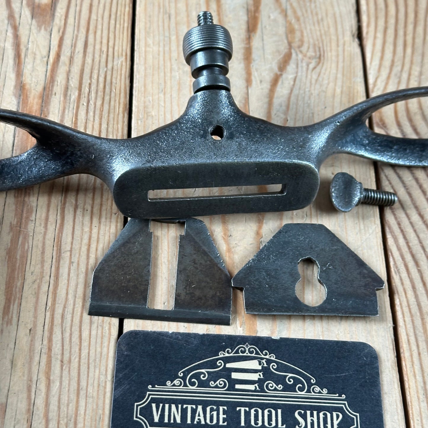 D2065 Vintage EDWARD PRESTON England flat base SPOKESHAVE spoke shave