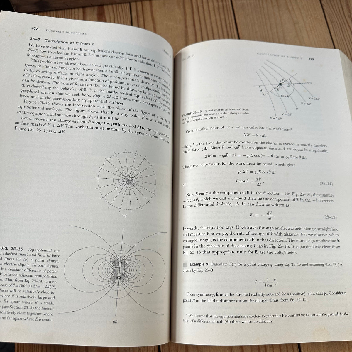 N2049 Vintage BOOK FUNDAMENTALS of PHYSICS revised printing by D.Halliday & R.Resnick