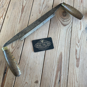 D2038 Vintage 8”MARPLES DRAWKNIFE Wood Shaving draw knife