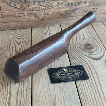 H2372 Vintage Lead DRESSING STICK plumbers mallet