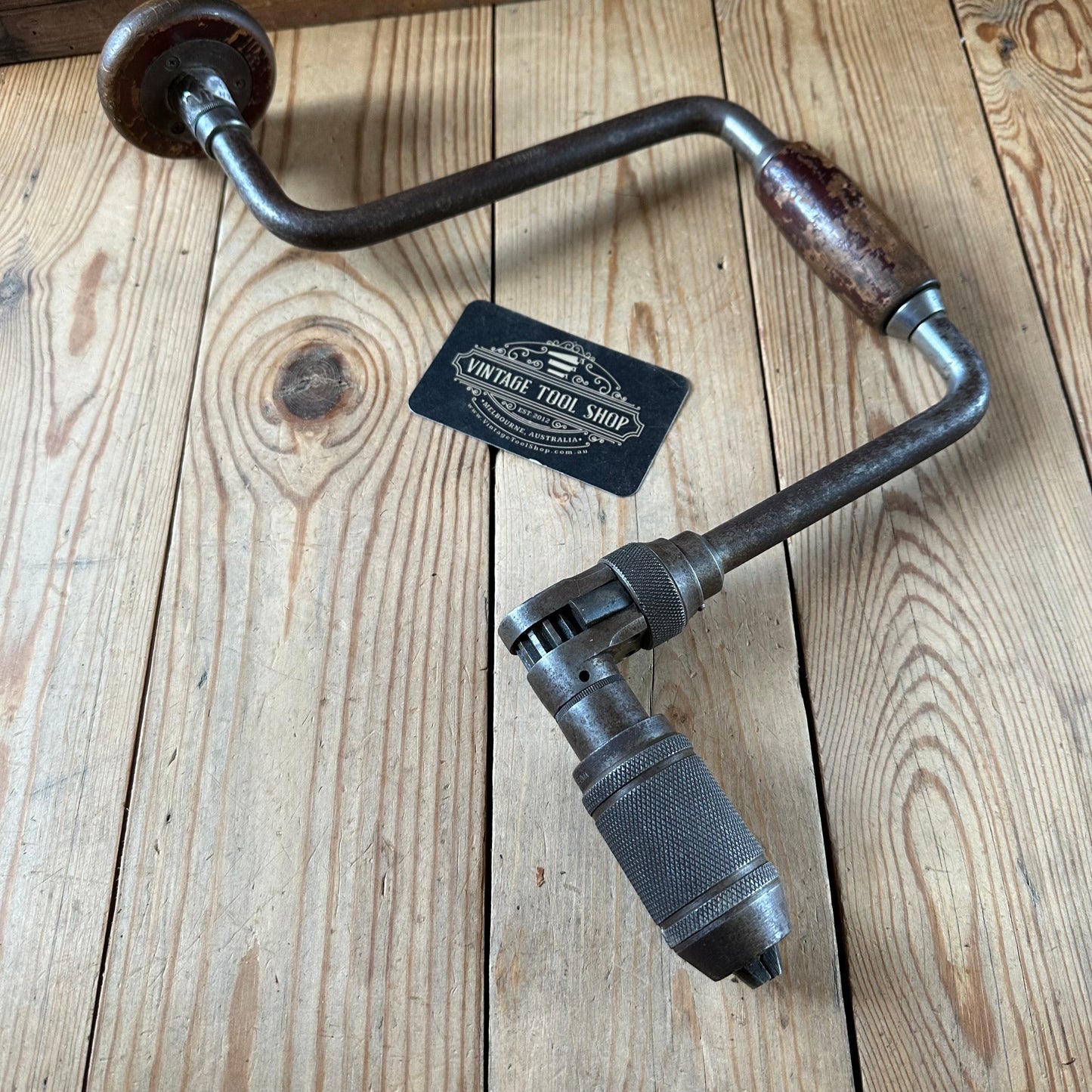 H2500 Vintage STANLEY England No:81 14” Drill BRACE