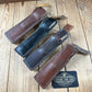 JMB18-JMB21 NEW! 1x Blacksmith made HAND FORGED high tensile steel CHISEL handmade genuine leather SHEATH. Made by BONESAW