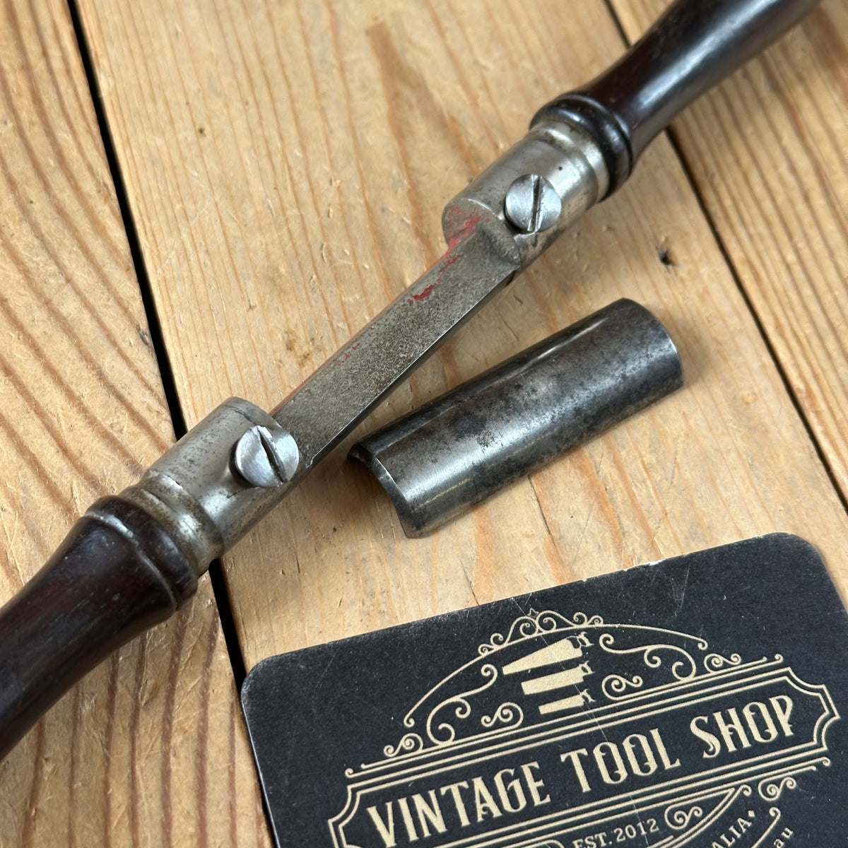 C2 Vintage MILLERS FALLS USA 1884 Patent Cigar SPOKESHAVE