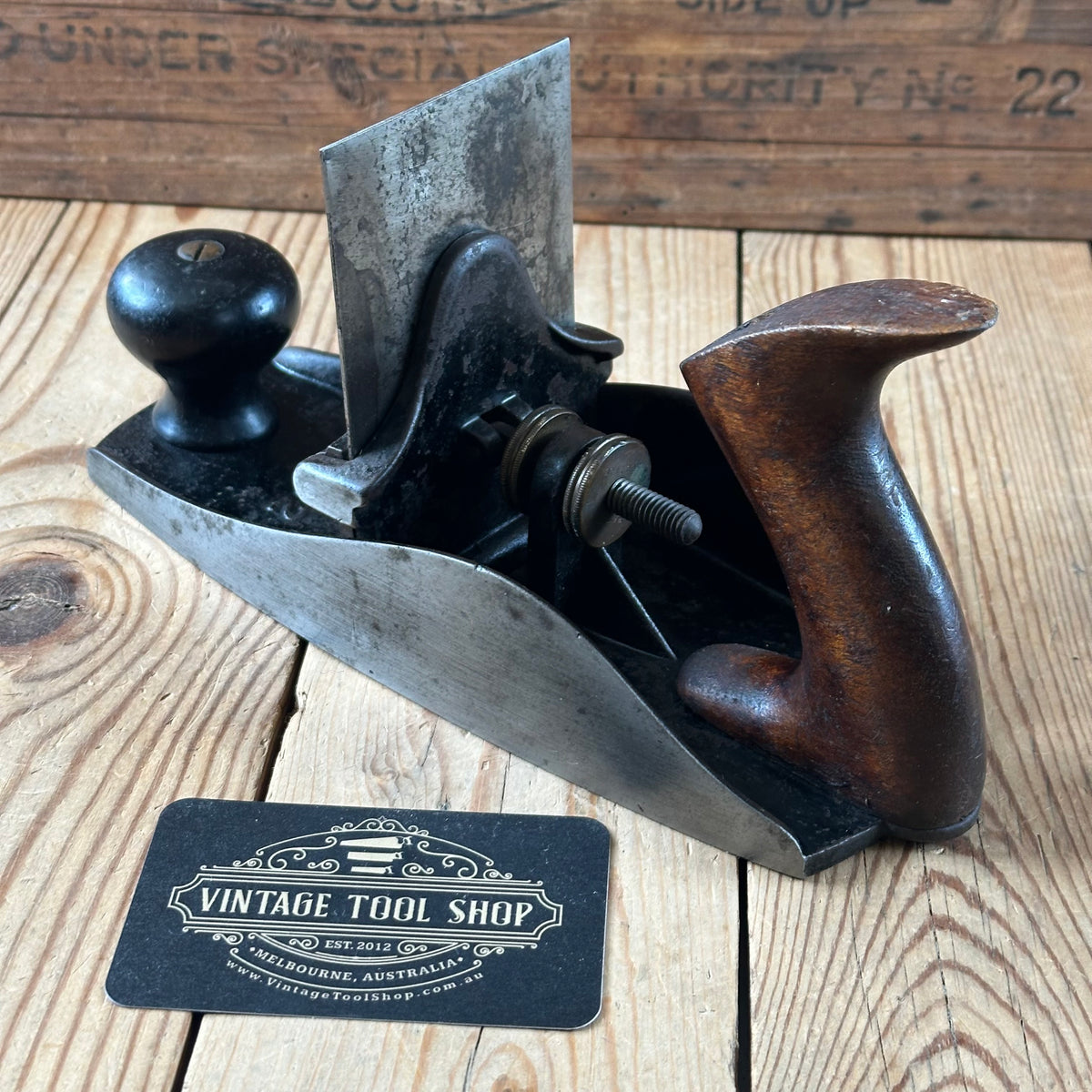 N1840 AWESOME! Vintage STANLEY no.112 scraper PLANE