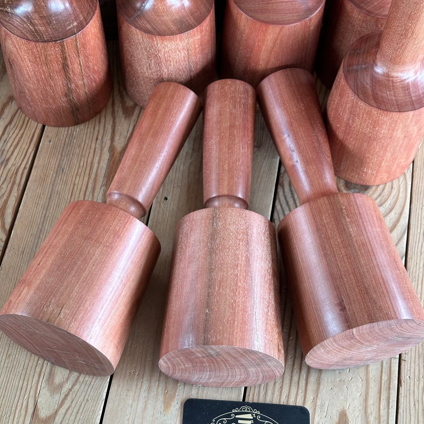 TR184-TR188 NEW! 1x Large QLD Yanderra hardwood carvers MALLET by Tony Ralph