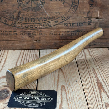 H2455 Vintage BOXWOOD Lead DRESSING STICK plumbers mallet