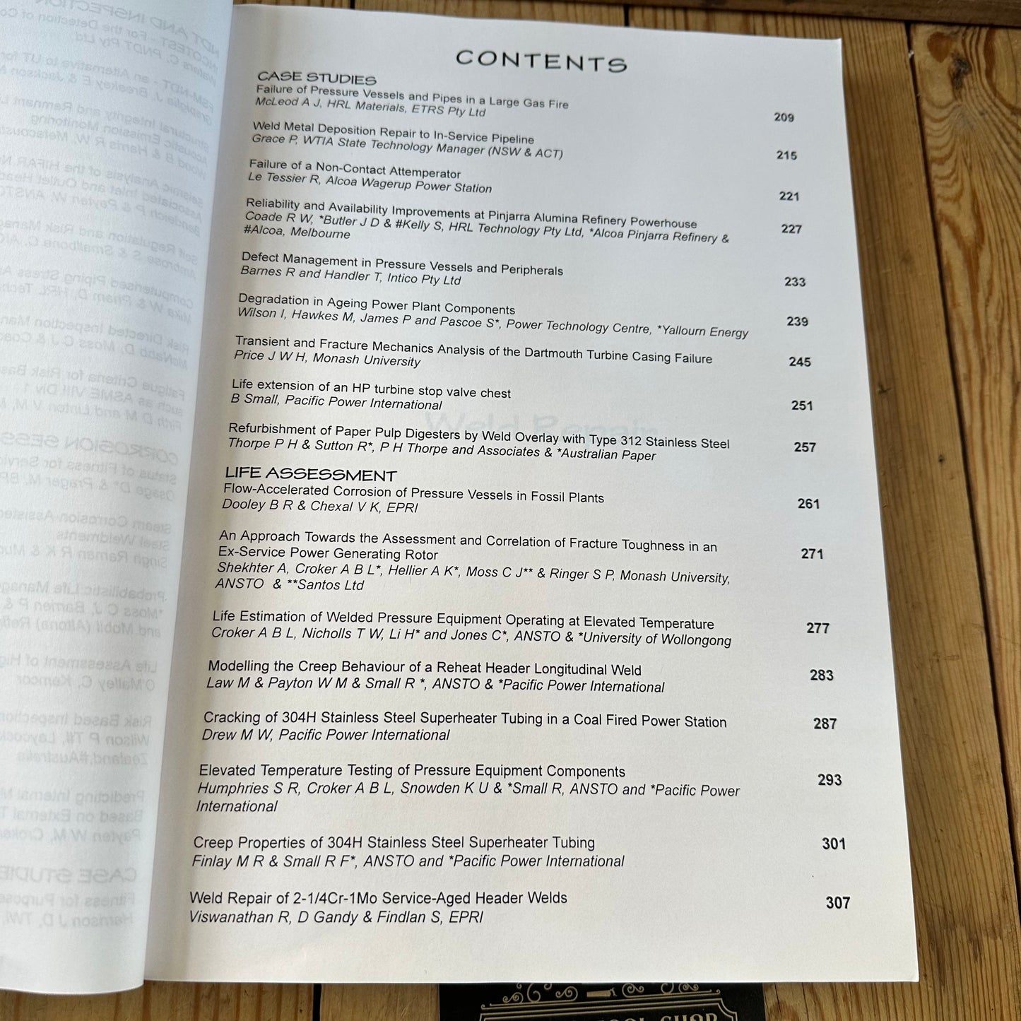 XBN189 Vintage 1999 BOOK OPE99 OPERATING PRESSURE EQUIPMENT V Conference Proceedings Melbourne