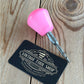 TR139 Repurposed hot PINK POOL BALL awl by Tony Ralph