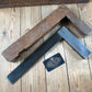 H2429 NICE! Vintage MOORE & WRIGHT 14” England Engineers METAL SQUARE