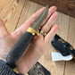 K43 Vintage Original Finnish MARTTIINI FINLAND Puukko KNIFE in leather sheath