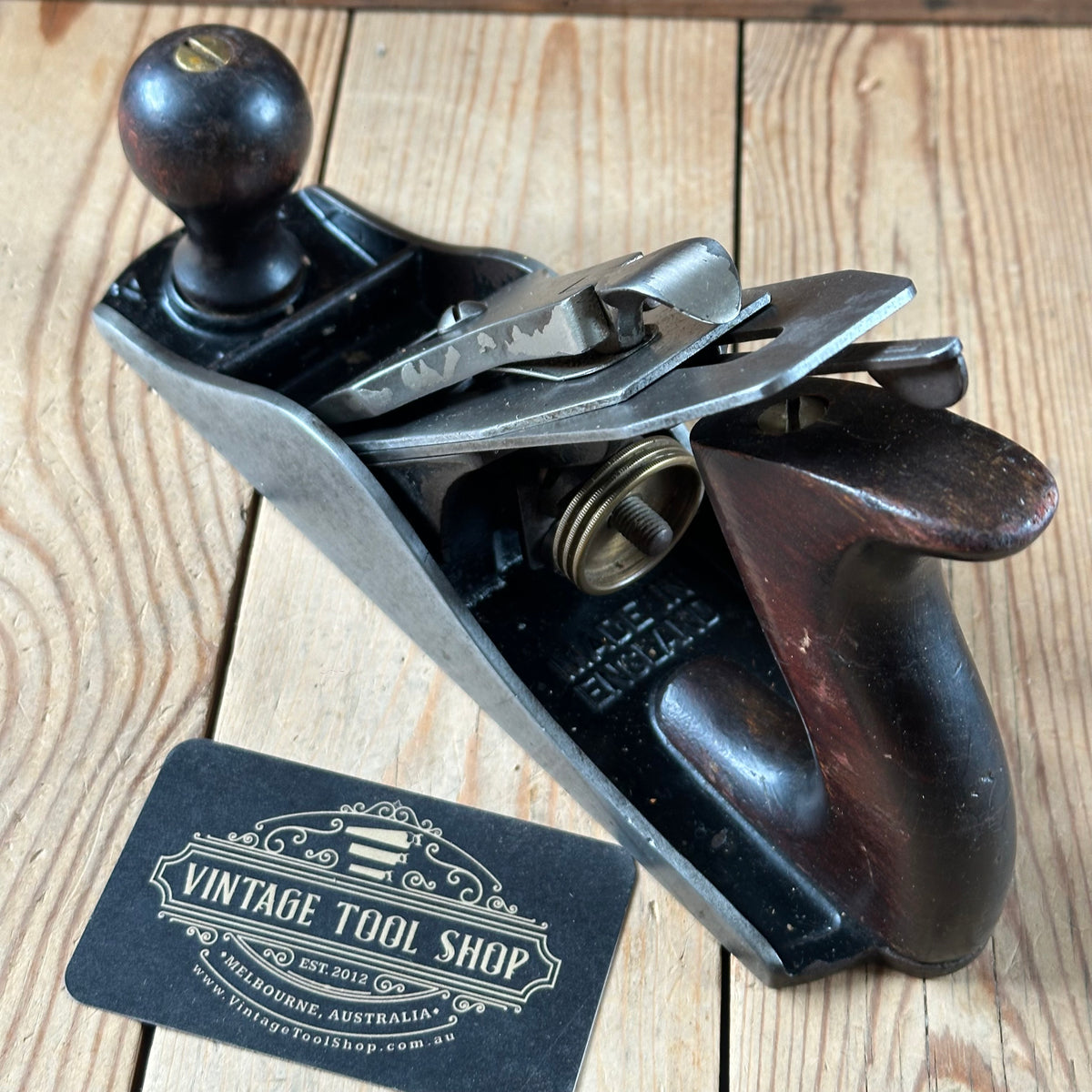 N1826 Vintage STANLEY ENGLAND No.4 PLANE