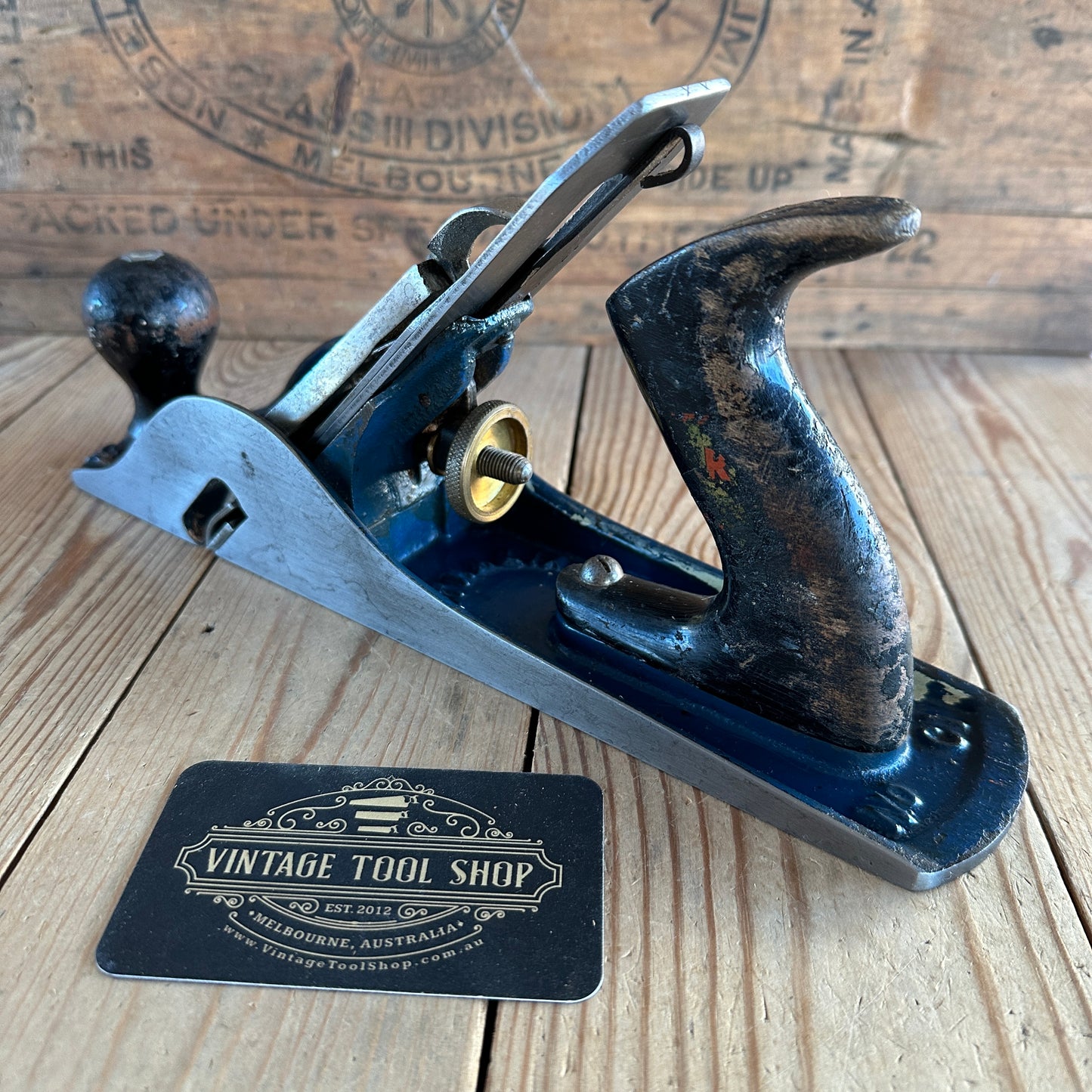 N653 Vintage CARTER Australia No.C1 rebate jack rabbet PLANE