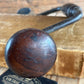 T2947 Antique JOHN FRAY 8” Pewter Ring Cocobolo Handled Drill BRACE