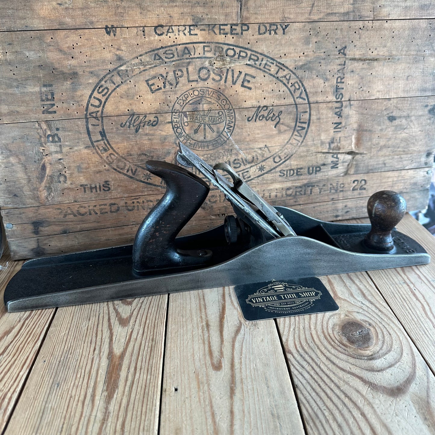 H1289 Vintage STANLEY USA No.6 jack PLANE