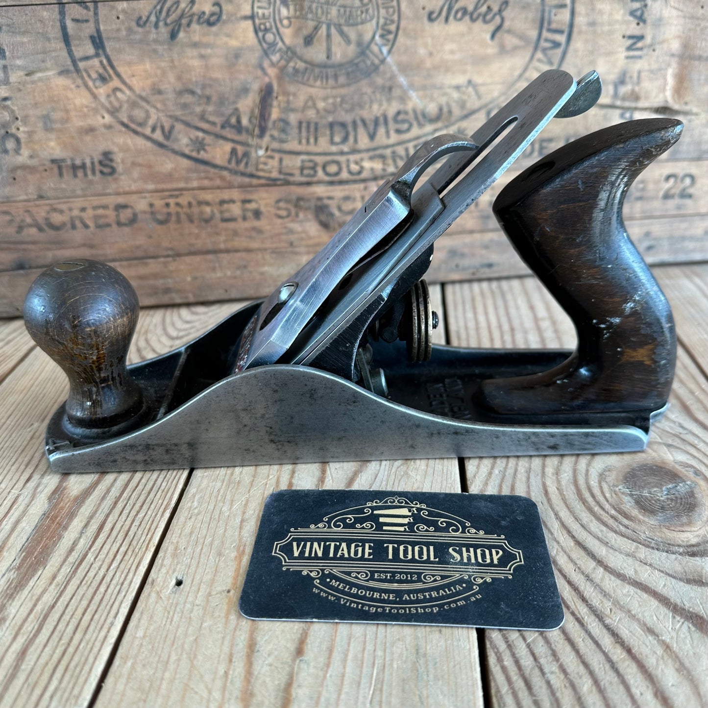 H1562 Vintage STANLEY England No.4 PLANE