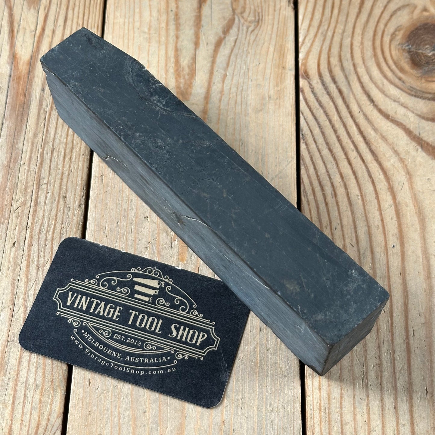 A390 Vintage BROWN TURKEY STONE of the Levant Natural Sharpening OILSTONE