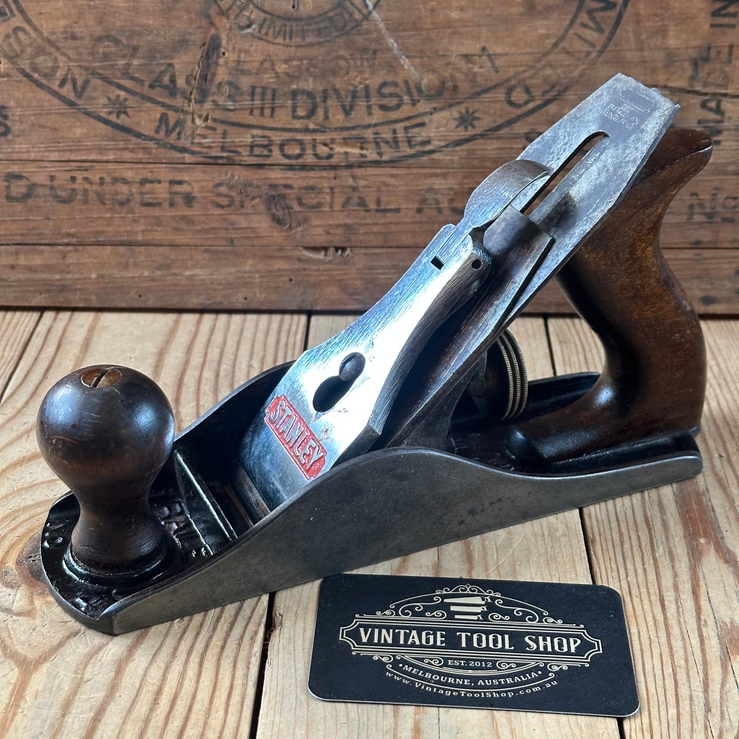 N1789 Vintage STANLEY England No.4 PLANE