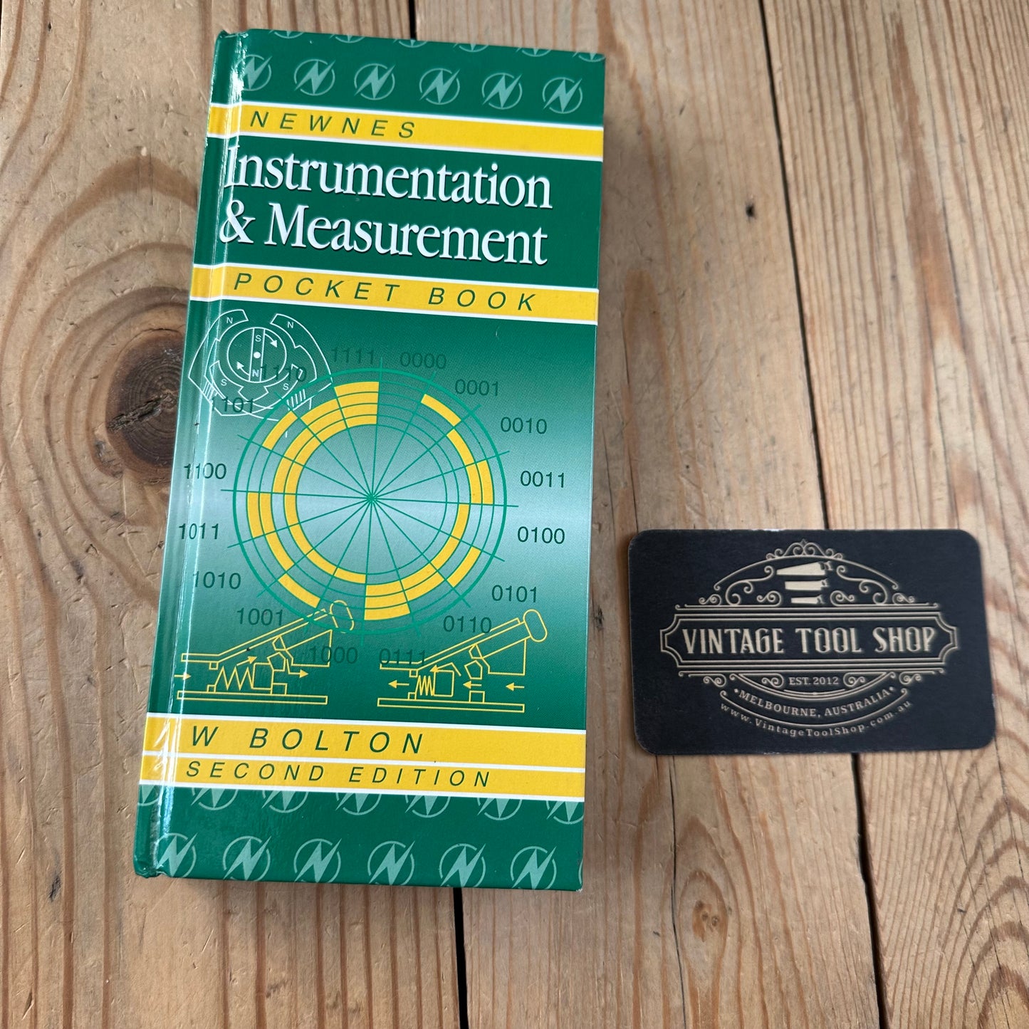 XBN144 Vintage 1996 BOOK Newnes INSTRUMENTATION and MEASUREMENT Pocket Book by W.Bolton 2nd edition