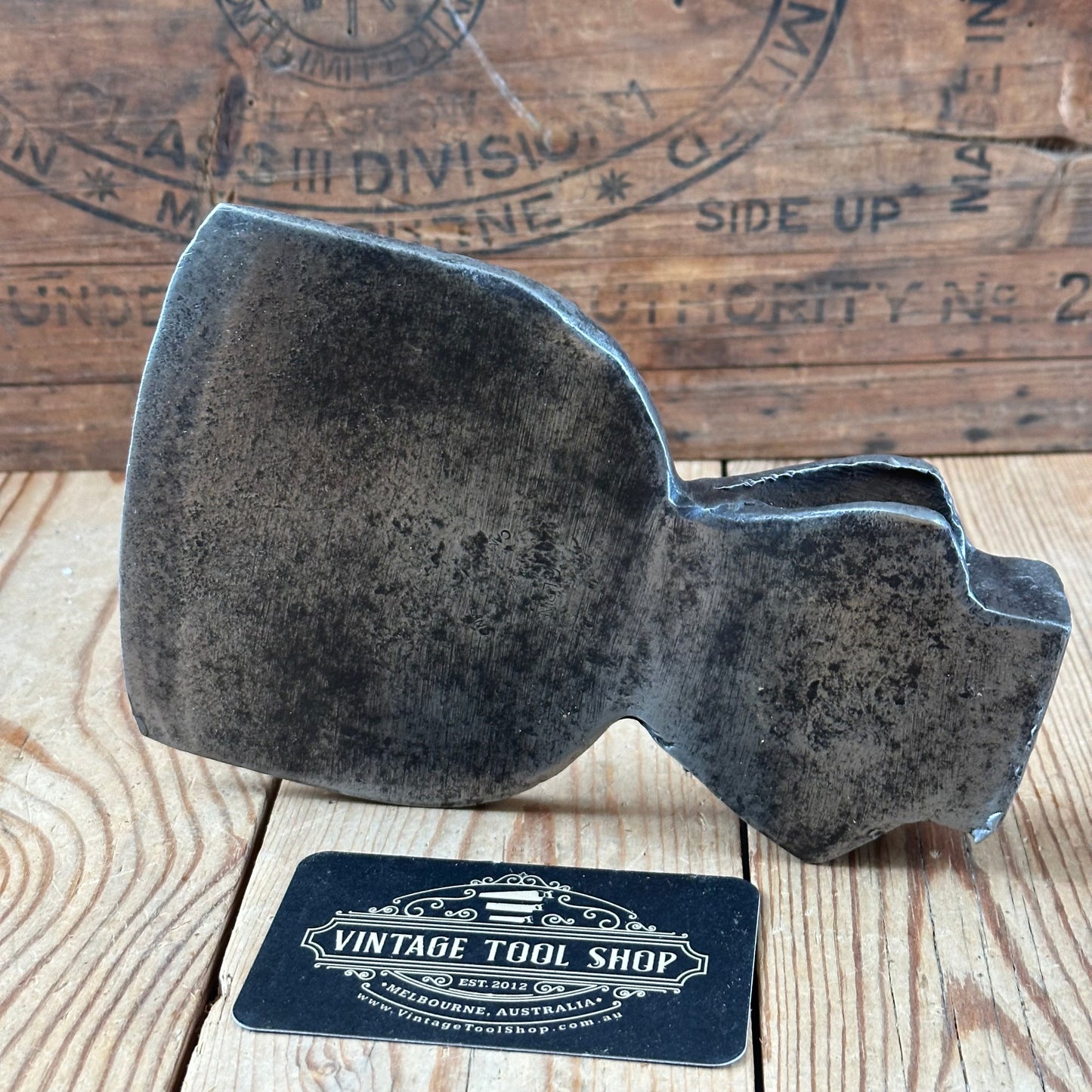 H2559 Vintage GILPINS KENT Pattern HATCHET axe Head