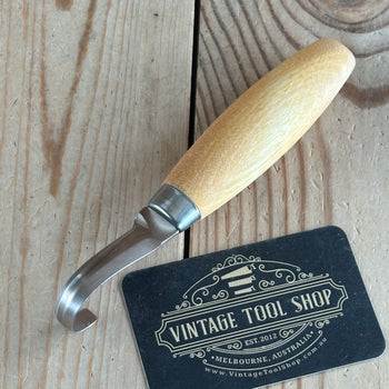 M164R NEW Swedish MORA RIGHT hand bevel HOOK Carving KNIFE