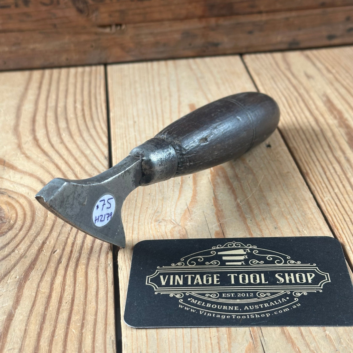 H2179 Vintage JOSEPH TYZACK small Tuckpointing TROWEL