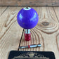 TR147 Repurposed round Purple No.4 POOL BALL HEX TIP DRIVER by Tony Ralph