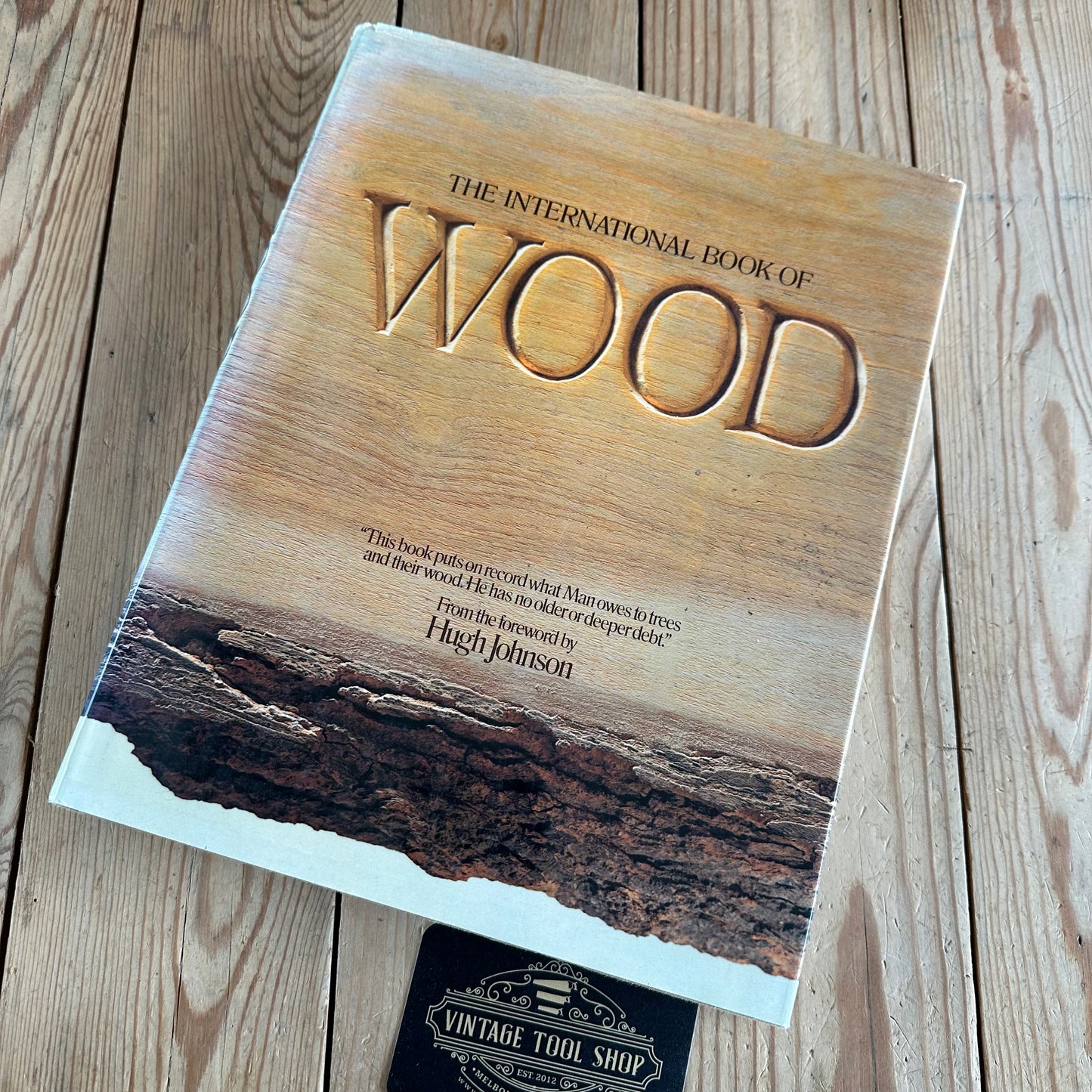 SOLD N1411 Vintage 1984 The International book of WOOD BOOK