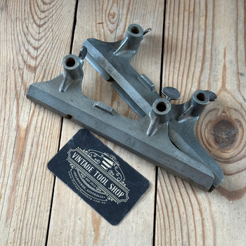 N1696 RARE! Vintage RECORD England No.6R & No.6H ROUND & HOLLOW bases only for Record 045 or Stanley No.45 combination plane