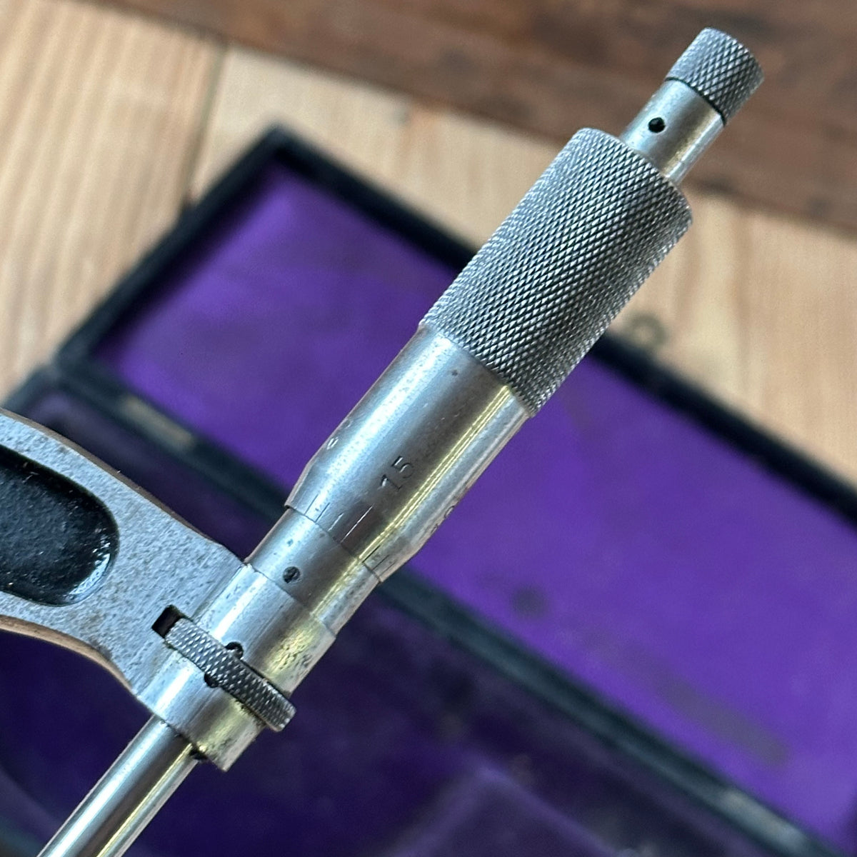 H2611 Vintage ZEUS Germany MICROMETER IOB