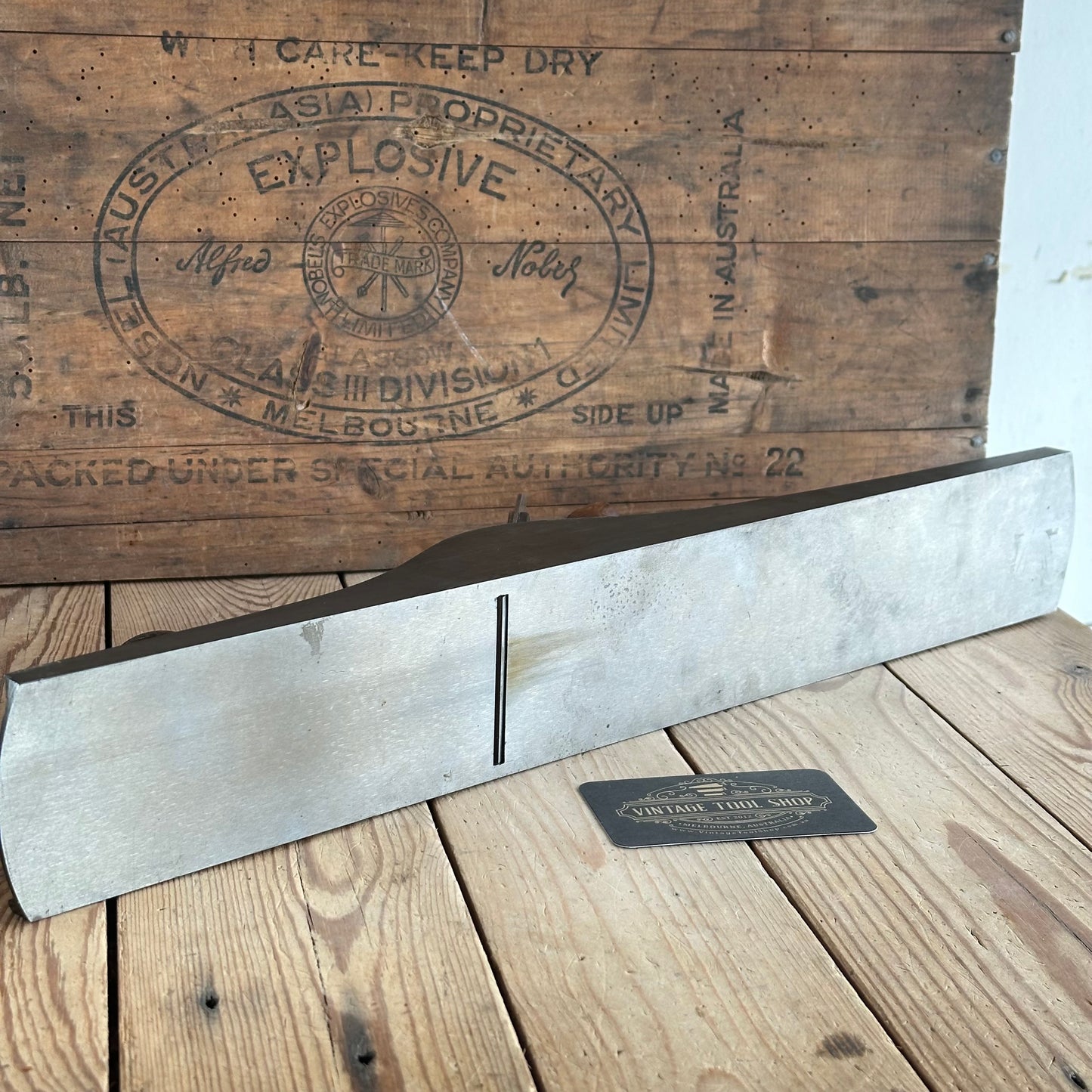 SOLD. N865 SCARCE! Vintage I.SORBY S7 England jointer PLANE