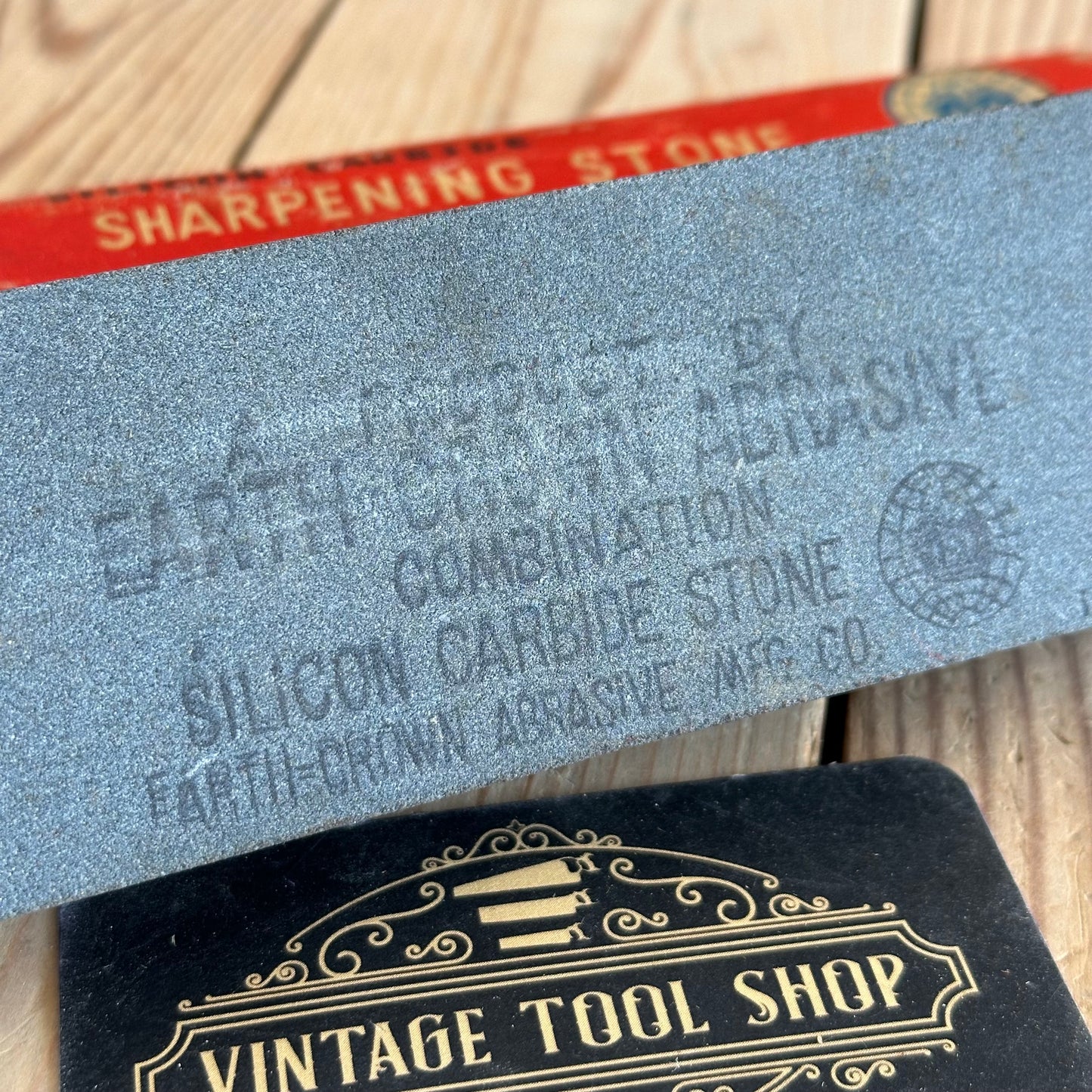 A372 Vintage SILICON CARBIDE Osaka Seito Japanese Sharpening STONE IOB