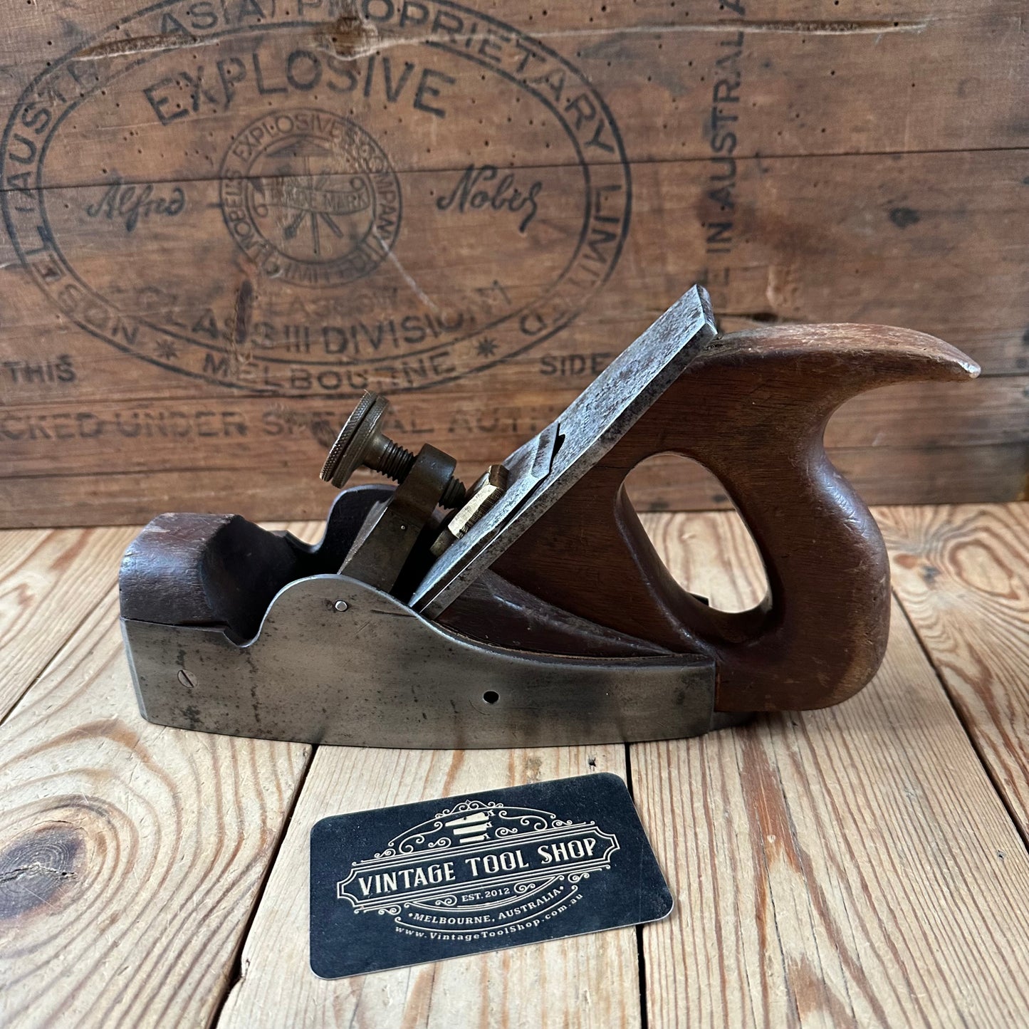 N1838 Vintage cast iron INFILL plane PROJECT