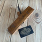 Y1502 OLD! Antique FRENCH smoothing PLANE with cool BALLOON shaped escapement