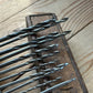 H2516 Vintage BOXED mixed set of 10 x CLEVELAND style wood drill BITS brace BIT set