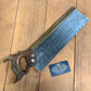 SOLD S497 Vintage SHARP! Premium Quality 1880s MELHUISH London 14” 12ppi RIP tenon brass back SAW BACKSAW