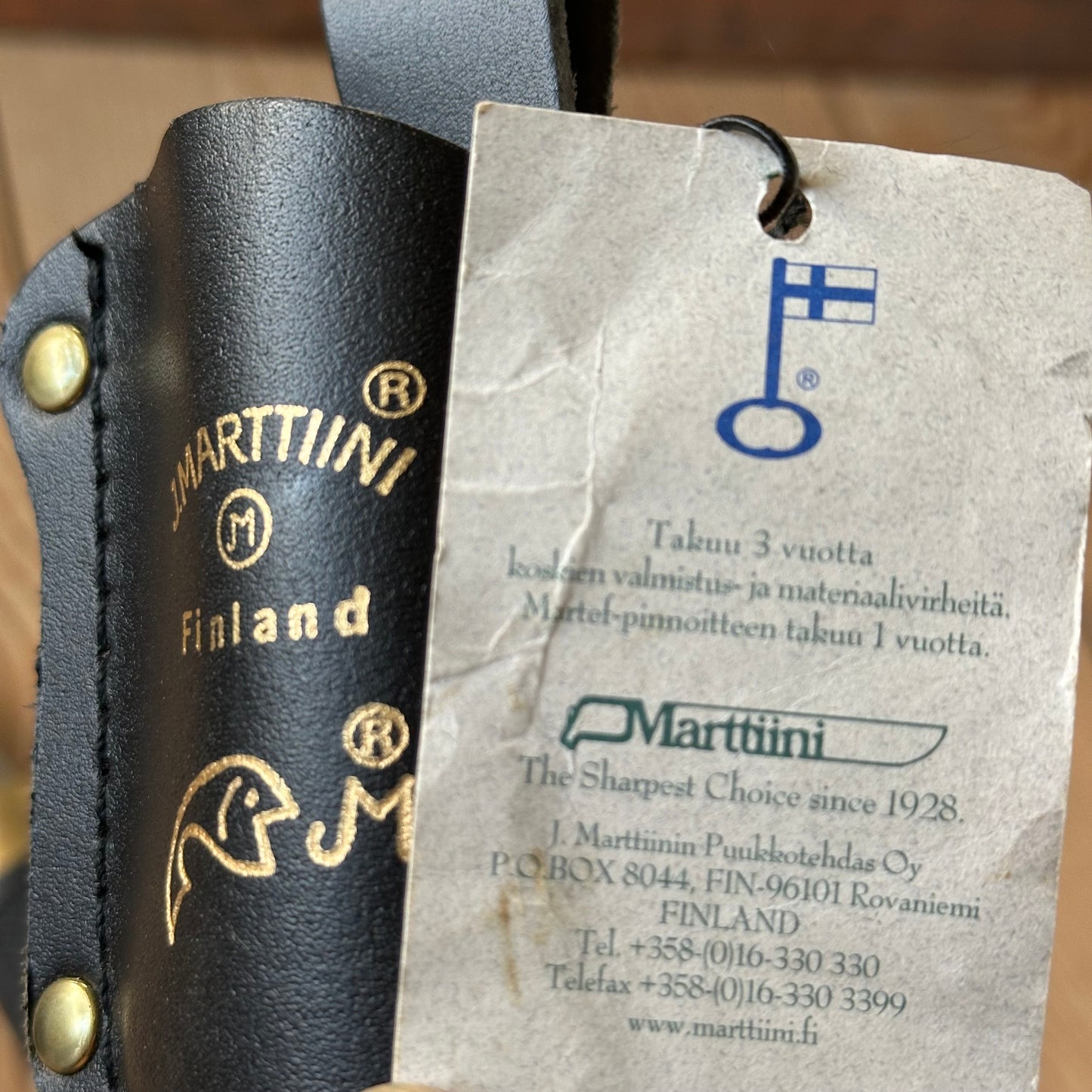 K38 Vintage Original Finnish MARTTIINI FINLAND Filleting KNIFE
