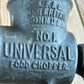 VD2287 COOL! Antique 1900 UNIVERSAL No.1 FOOD MINCER L&F Co. Made in the USA