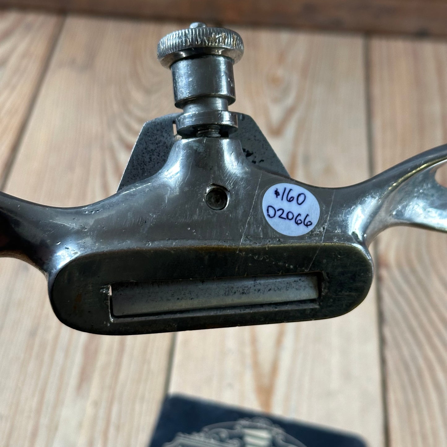 D2066 COOL! Vintage EDWARD PRESTON England flat base SPOKESHAVE Copy! spoke shave