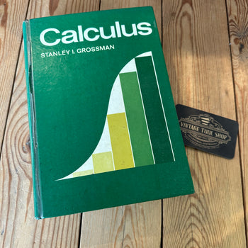 XBN38 Vintage 1977 CALCULUS BOOK by Stanley I.Grossman
