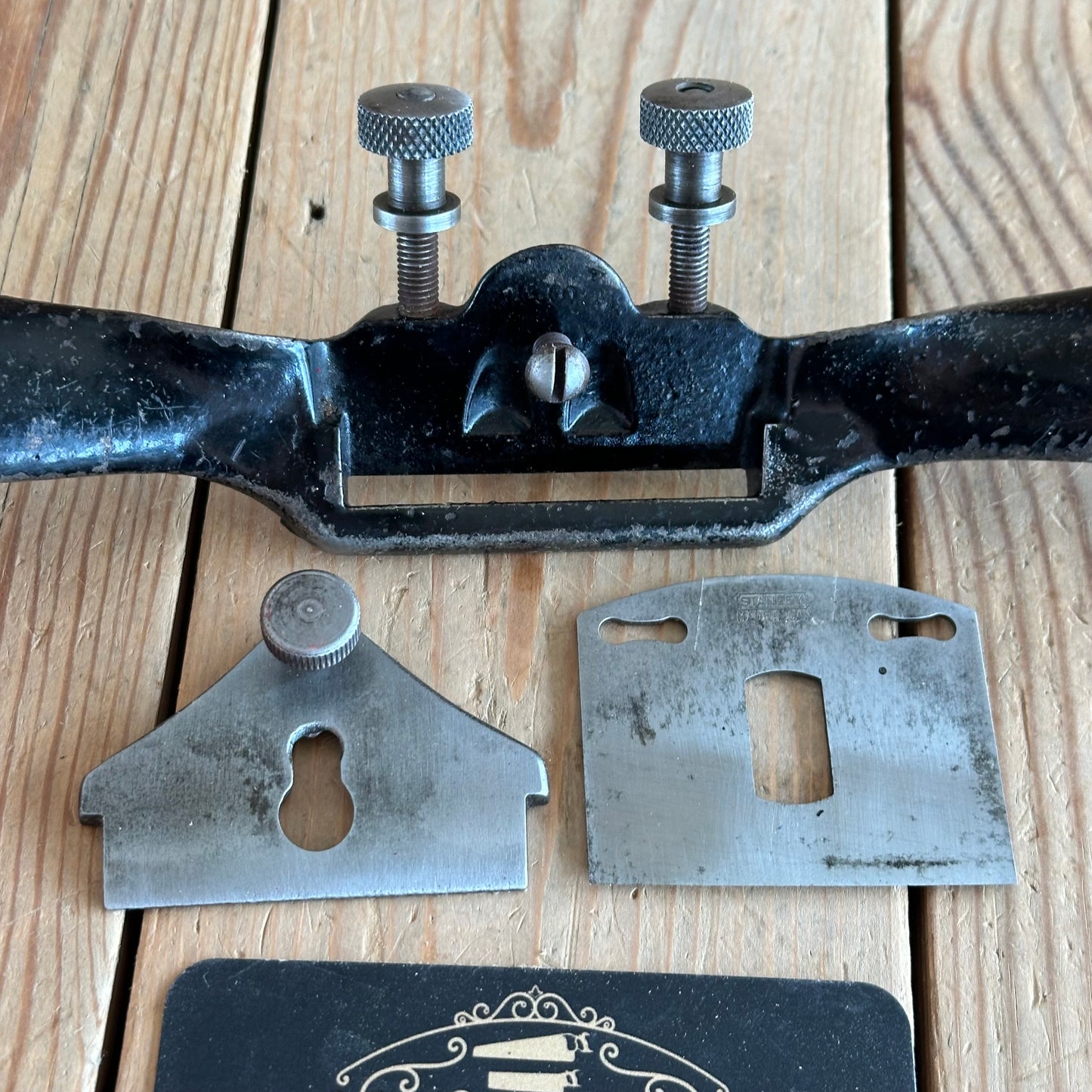 D1527 Vintage STANLEY Canada No.151 adjustable SPOKESHAVE