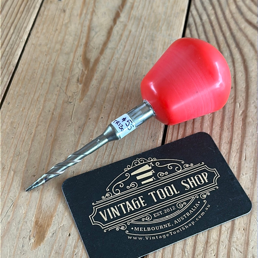 TR130 Repurposed Red POOL BALL awl by Tony Ralph