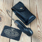 K50 Vintage HOFFMAN DESIGN USA 911 Rescue KNIFE in leather sheath