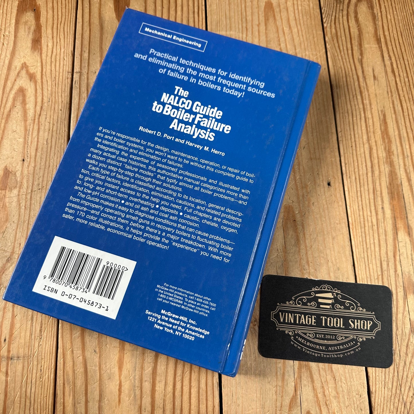XBN76 Vintage 1991 The Nalco Guide to Boiler Failure Analysis BOOK by R.D.Port & H.M.Herro