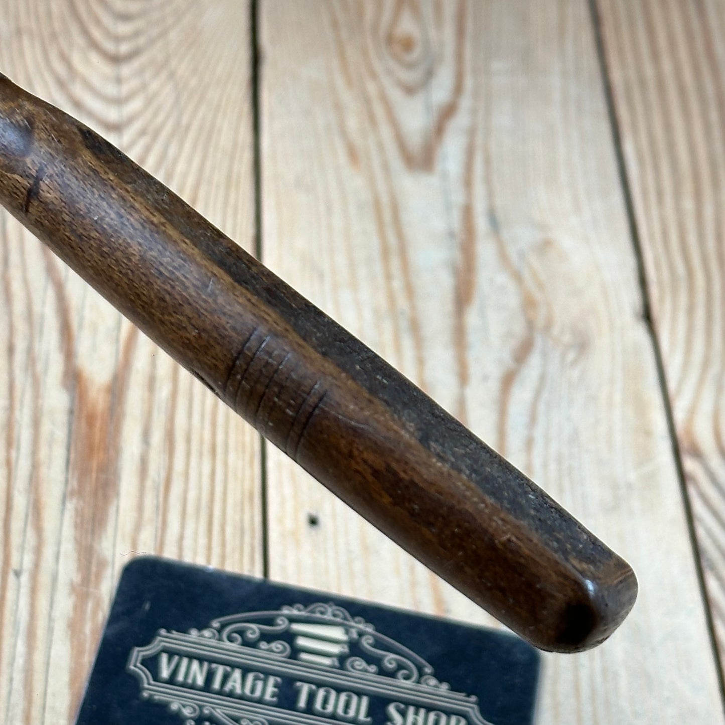 H2034 Vintage HERRING BROTHERS England 17mm Reverse Bent Fishtail Carving CHISEL