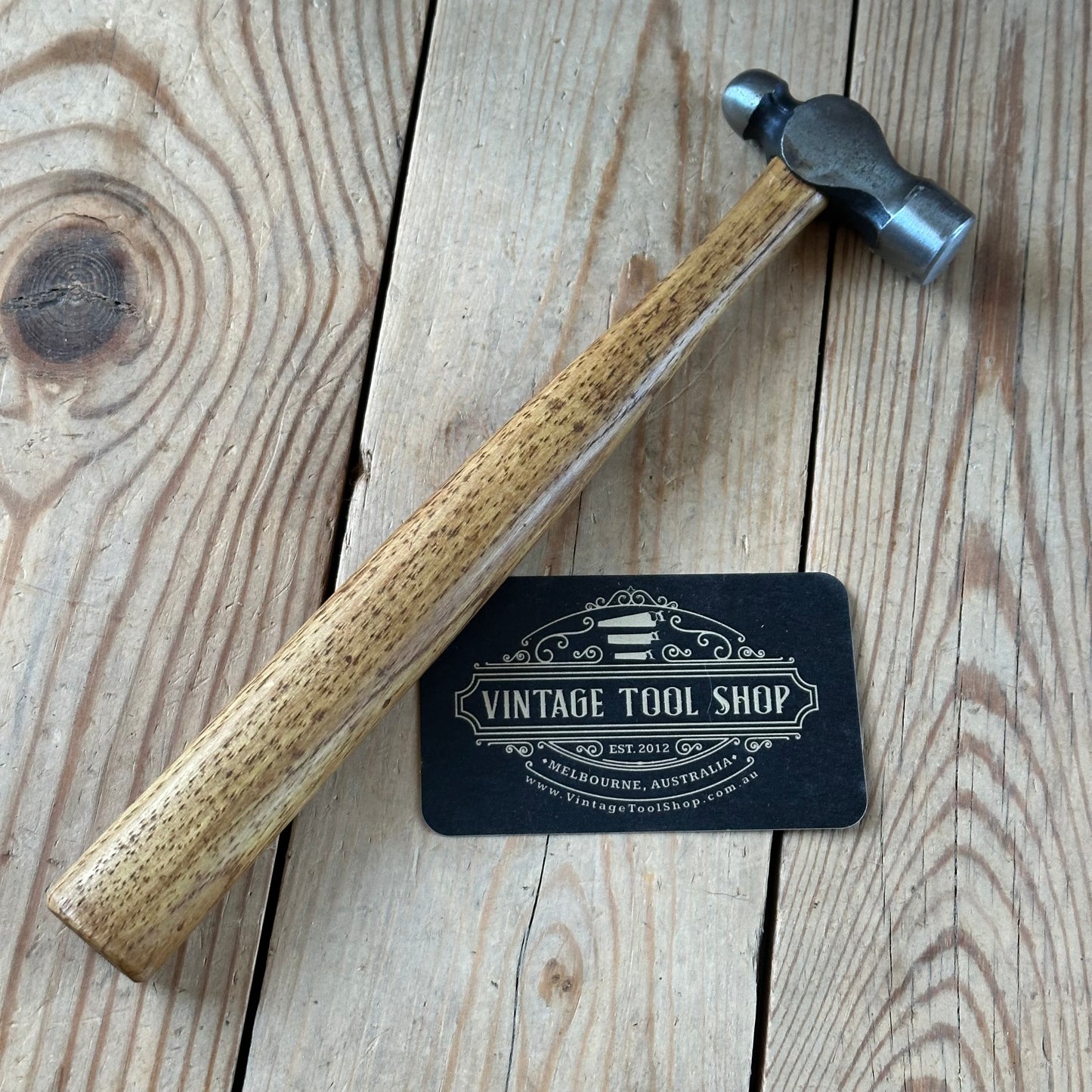 N1858 RARE SIZE! Vintage SIDCHROME Australia small 4oz BALL PEEN pein Hammer